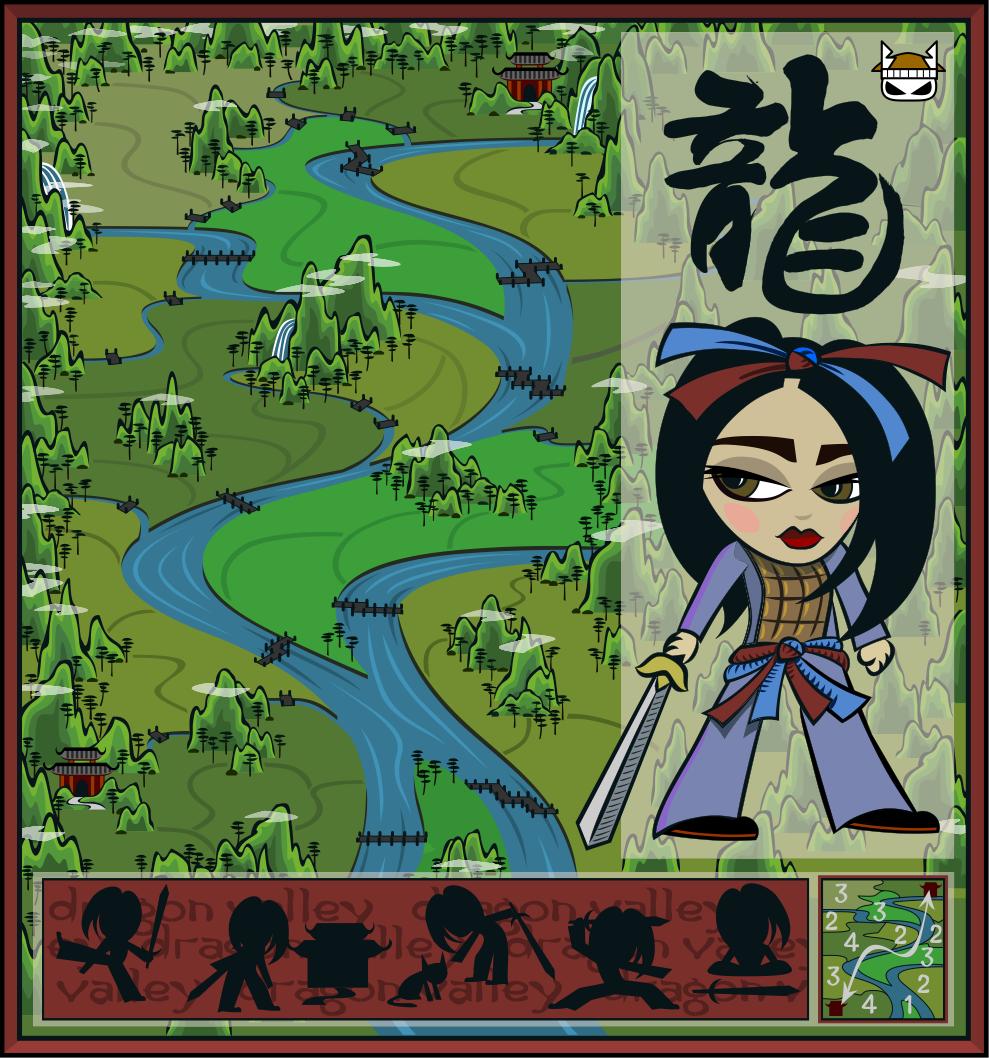 the map